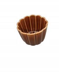  Dekoratív bögre kerámia edény 8 x 7 cm Barna (8718964205684)