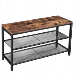 SONGMICS Ipari Cipősszekrény, polc előszobába, gardróbba, 80cm (regał na buty)