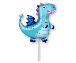 Godan Sárkány Blue fólia lufi 36 cm (WP) MLG323689 (MLG323689)