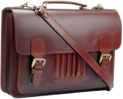  Blázek & Anni hat tolltartós válaszfalas férfi bőr aktatáska 41 x 29 cm (Ba-976-AM)