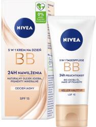 Nivea Hidratáló Bb nappali krém 5in1 SPF15 Világos árnyalat 50ml (4005900935380)