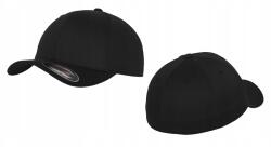 Flexfit Fekete Baseball Sapka Flexfit Teljes Elasztikus Női Férfi L/XL (6277)