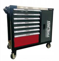 Kraft&Dele Szerszámkocsi fekete 7 fiókos 299 el. Kraft&Dele KD1068 (KD1068)
