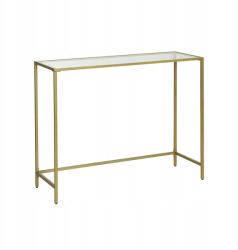 Songmics Vasagle Edola konzolasztal arany (LGT26G)