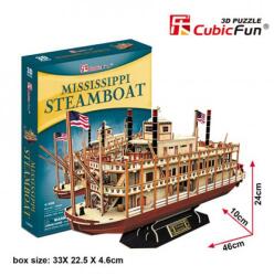 CubicFun 3D puzzle Mississippi Steamboat (T4026h)