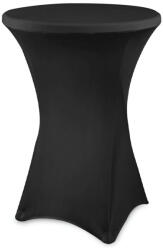 Hungaro Management Kft Koktél asztalszoknya, fekete (C80-coverB)