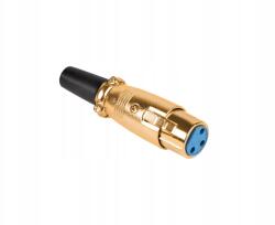 Lechpol WTY0052 Női mikrofon csatlakozó Gold (WTY0052)