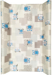  Merev pelenkázó lap 70x50 cm - Kék bagoly (55043451kekbagoly)