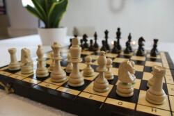 Madoń Fából készült olimpiai sakk nagy 42x42