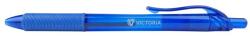 Victoria Golyóstoll, 0, 7 mm, nyomógombos, VICTORIA OFFICE, „Wave, kék (TVI3000K) - becsiirodaker