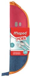 Maped Evőeszközkészlet, fém, szövet tok, MAPED PICNIK „Concept Kids, pink (IMA878001)