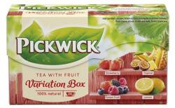 Pickwick Fekete tea, 20×1, 5 g, PICKWICK „Variációk Piros, eper, trópusi gyümölcs, erdei gyümölcs, citrom (KHK871)