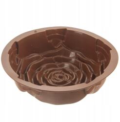 ORION Szilikon sütőforma, rózsás torta, 25 cm átmérőjű Orion (8681153040031)