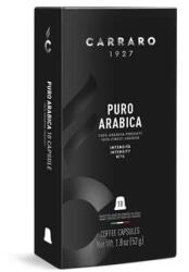 Caffé Carraro Kávékapszula, Nespresso® kompatibilis, 10 db, CARRARO „Puro Arabica (KHK1094)