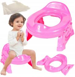 Stator Turista Bili Hordozható 2in1 Wc ülőke párna 35kg-ig 4 tasak (Nakładka Przenośna Turystyczna 3w1)