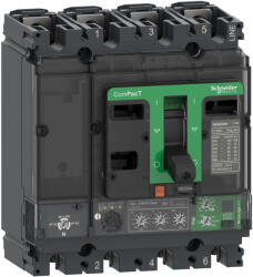 Schneider Electric Megszakító ComPacT NSX250B, 25 kA 415 VAC, MicroLogic 4.2 Vigi kioldóegység 100 A, 4P4d C25B44V100