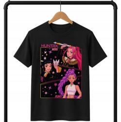  Gyerek Póló Fekete Huntrix Kpop K-pop Demon Hunters S-es Méret 128cm