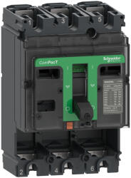 Schneider Electric Megszakító alapkeret, ComPacT NSX100N, 50 kA 415 VAC 50/60 Hz, 100 A, kioldóegység nélkül, 3P C10N3