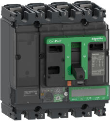 Schneider Electric Megszakító ComPacT NSX250F, 36 kA 415 VAC, MicroLogic 7.2 E Vigi kioldóegység 160 A, 4P4d C25F47E160