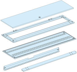 Schneider Electric Kábelcsatorna szekrényhez IP55 33M LVS08349