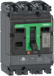 Schneider Electric Megszakító ComPacT NSX100B, 25 kA 415 VAC, TMD kioldóegység 80 A, 3P3d C10B3TM080
