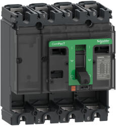 Schneider Electric Megszakító alapkeret, ComPacT NSX160F, 36 kA 415 VAC 50/60 Hz, 160 A, kioldóegység nélkül, 4P C16F4