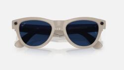 Ray-Ban Meta Skyler (2. generáció) Fényes krétaszürke Clear zafír átmenet (RW4014 6700MF 52-20)