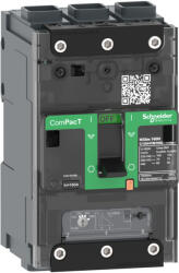 Schneider Electric Megszakító ComPacT NSXm H (70 kA 415 VAC), 3P 3d, 25 A beállítás TMD kioldóegység, EverLink csatlakozókkal C11H3TM025L