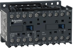 Schneider Electric Irányváltó mágneskapcsoló 12A, 1 nyitó, DC, 2, 4 W LP2K1201BD