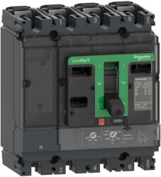 Schneider Electric Megszakító ComPacT NSX160B, 25 kA 415 VAC, TMD kioldóegység 160 A, 4P4d C16B4TM160