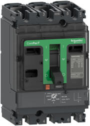 Schneider Electric Megszakító ComPacT NSX160F, 36 kA 415 VAC, MA kioldóegység 100 A, 3P3d C16F3MA100