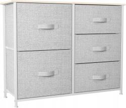  Yitahome textil komód 5 fiókos hálószoba rendszerező FTBFSD-0005-E (B08L5X2LP1)