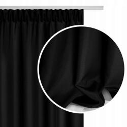 Prestiqua Függöny Nappaliba, Kész, Szalaggal, Csipeszes Felrakáshoz, Fekete, 140x160 Viva (Viva)