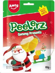 Amos Sweets Żelki Peelerz Presents Cytryna Truskawka Niebieska Malina Gummies 65g