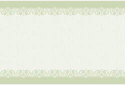 Mank Textilhatású asztali futó 40 cm x 24 m - Janina zsálya