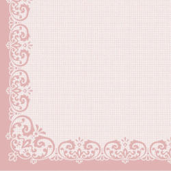 Mank Textilhatású szalvéta 40x40 cm 50 lap/csomag - Janina rózsa