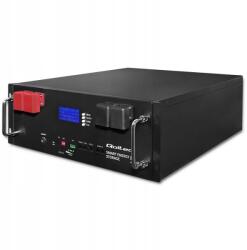 Qoltec Energiatároló Qoltec LiFePO4 5.12 kWh 51.2V 100Ah Bms LCD Rack (5901878537122)
