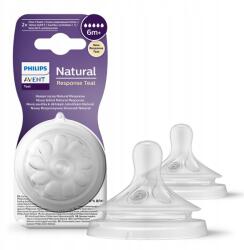 Philips Natural Response SCY965/02 Reszponzív etetőcumi 6m+ 2 db (SCY965 02)