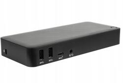 Targus Dokkoló állomás Targus DOCK430EUZ Usb-c 85W 3x 4K monitor tápegységgel (DOCK430EUZ)