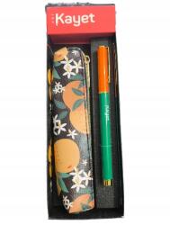 Kayet Golyóstoll és tolltartó szett kék Kayet Art (Piórnik i długopis)