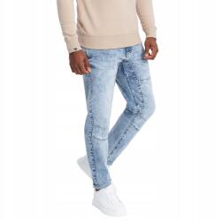 Ombre Taper Fit férfi farmer nadrág, kék V1 OM-PADP-0161, S