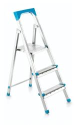 Fabricadetuica Scara metalica 2+1 trepte, 120 kg