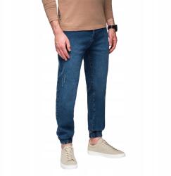 Ombre Férfi farmer Jogger nadrág klasszikus kék V2 OM-PADJ-0265 méret L (167478)