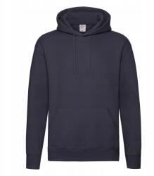 Fruit of the Loom Férfi kapucnis pulóver Hooded Sweat Deep Navy méret S