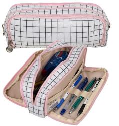 Maaleo háromrészes tolltartó kockás24514 (00024514)