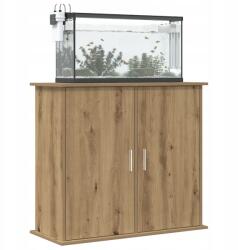 VidaXL Akváriumszekrény, artisan tölgy, 81x36x73 cm (857285)