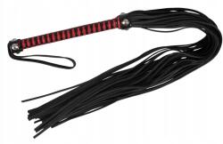 Zado Bőr Pejcz Fekete-Piros 76 cm Fonott Nyél (20403441000)