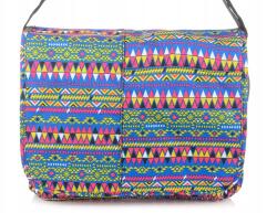 Cavaldi Ifjúsági táska A4 azték mintás iskolatáska