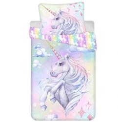 Jerry Fabrics Unicorn Pastel Rainbow gyerek ágyneműhuzat (01202-0000UNICPAA)