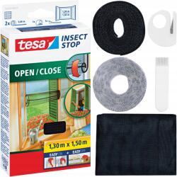 tesa Szúnyogháló Ablakra Tekercses Tesa Rovarháló 1, 3m x 1, 5m Fekete (55033-00021-00)